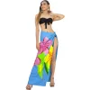 South Pacific region skirt piece cotton fabric sarongs pareo Lungi Lavalava custom Qni shawl style Application Scenario